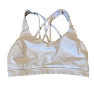 Lululemon energy bra size 8 very light purple